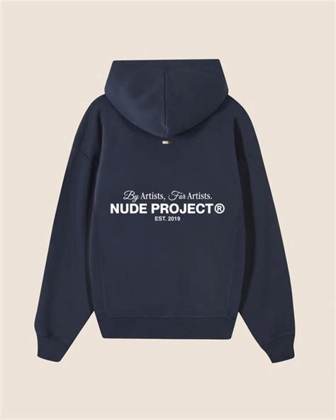 nude project|FINE ART HOODIE ASH – NUDE PROJECT